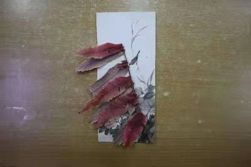 落叶书签制作活动